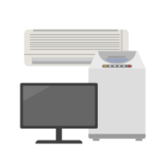 廃家電（TV/洗濯機/エアコン 等）